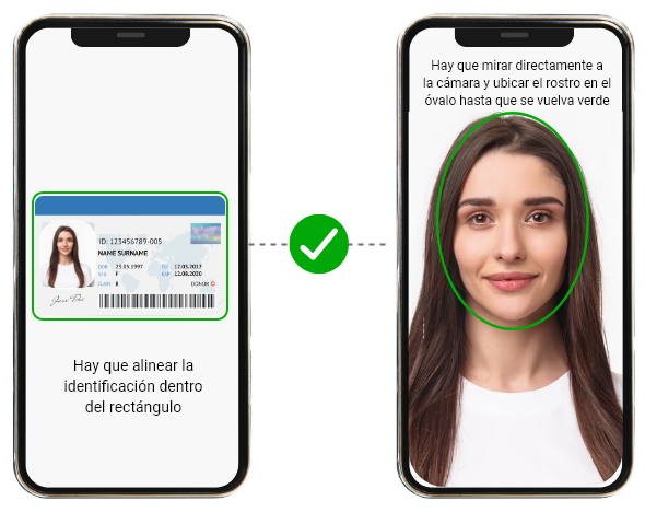 Register with ID + Selfie